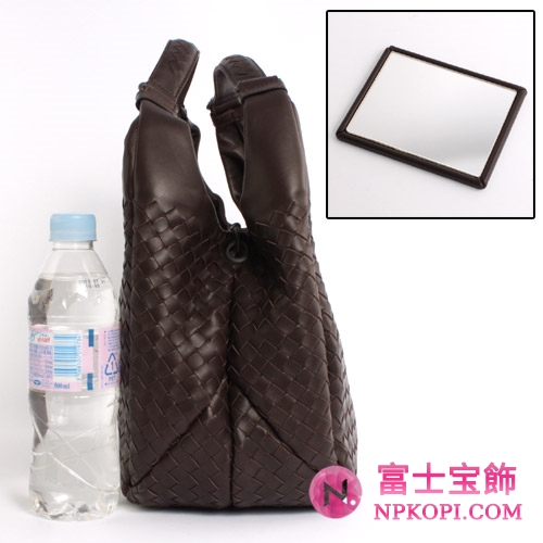 Bottega Veneta/ボッテガ・ヴェネタ  ラムスキン ショルダーバッグ ダークブラウン 125787V00162072